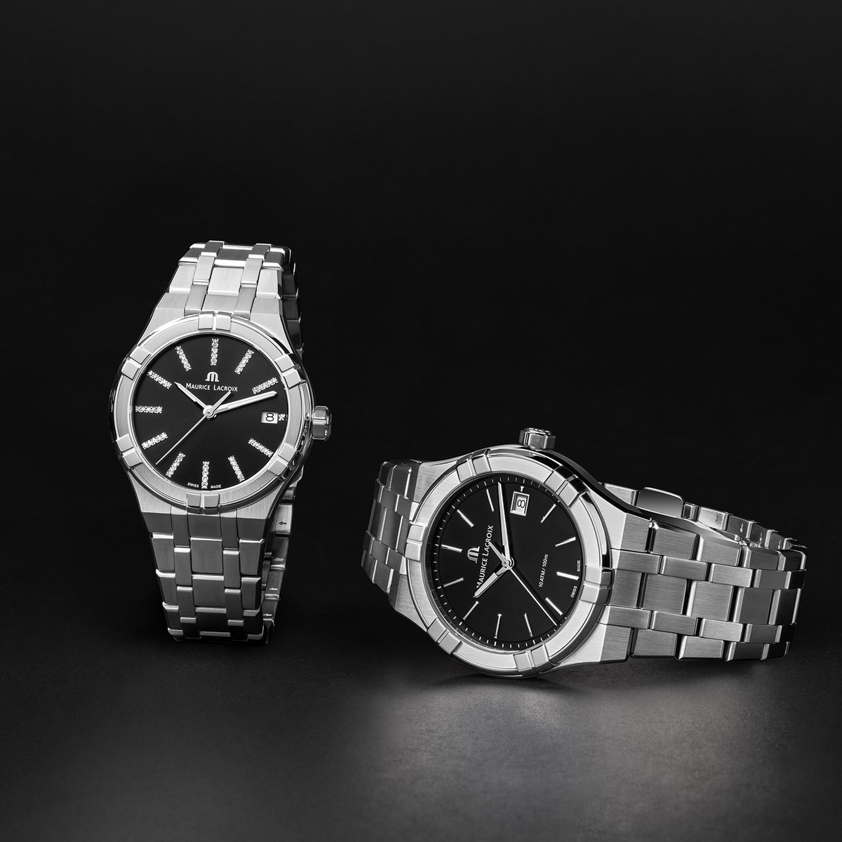 AIKON QUARTZ DATE 35MM AI1106-SS002-350-1 - Image 3