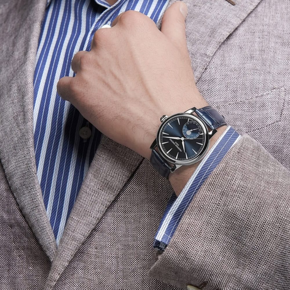 FREDERIQUE CONSTANT MANUFACTURE CLASSIC MOONPHASE DATE FC-716N3H6 - Image 4