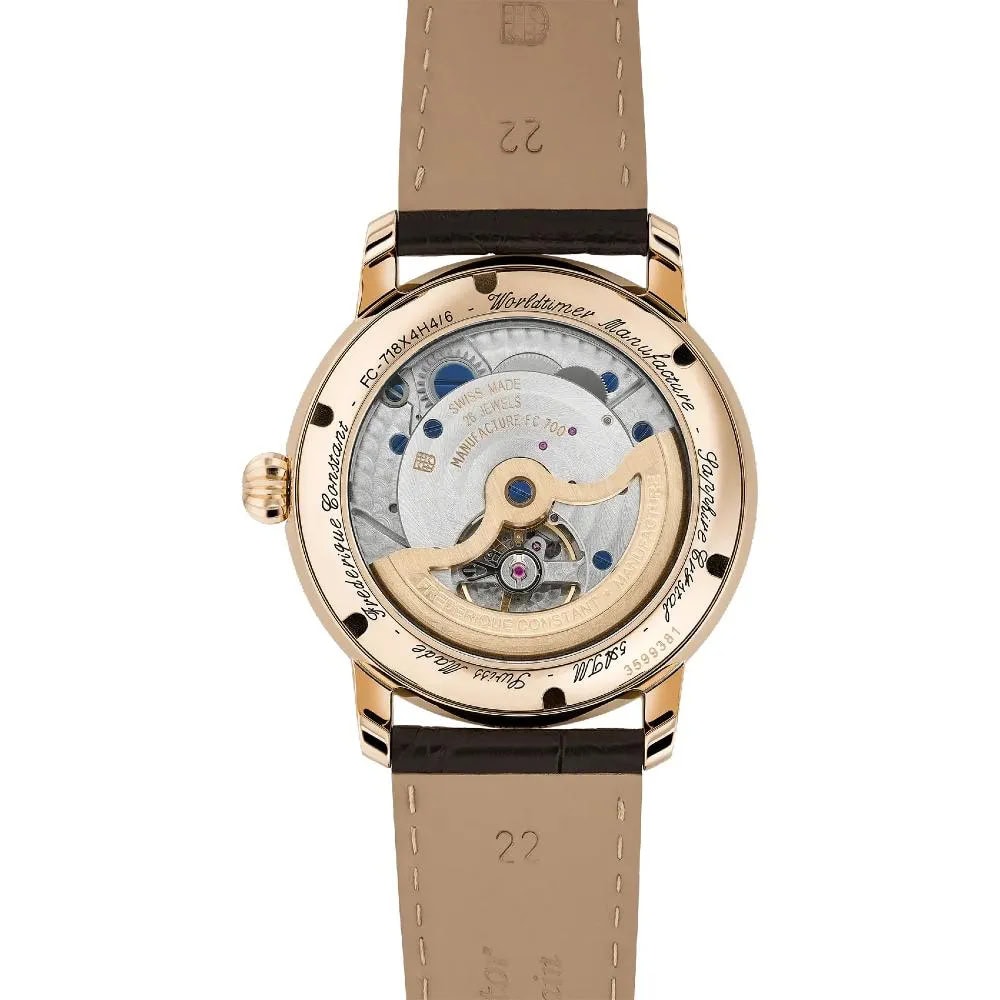 FREDERIQUE CONSTANT MANUFACTURE CLASSICS WORLDTIMER FC-718WM4H4 - Image 4