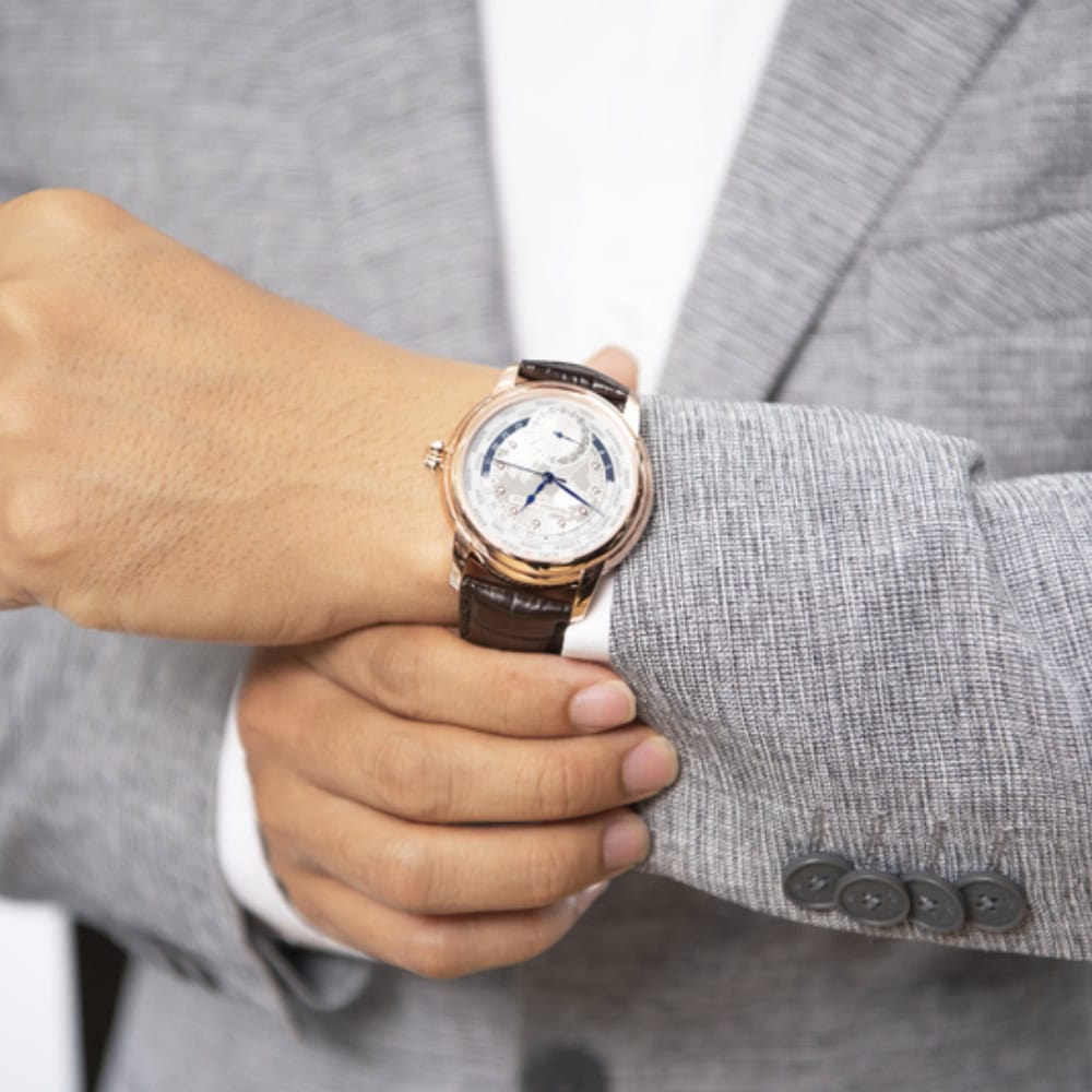 FREDERIQUE CONSTANT MANUFACTURE CLASSICS WORLDTIMER FC-718WM4H4 - Image 3