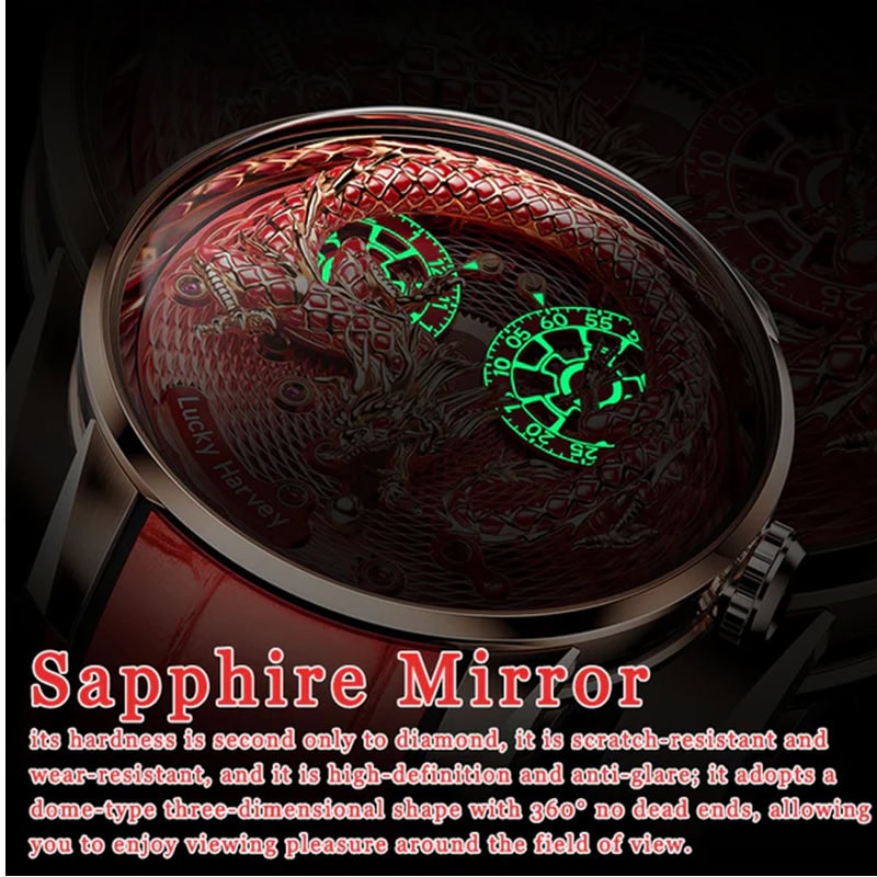 LUCKY HARVEY DRAGON RED AUTO LIMITED EDITION - Image 7