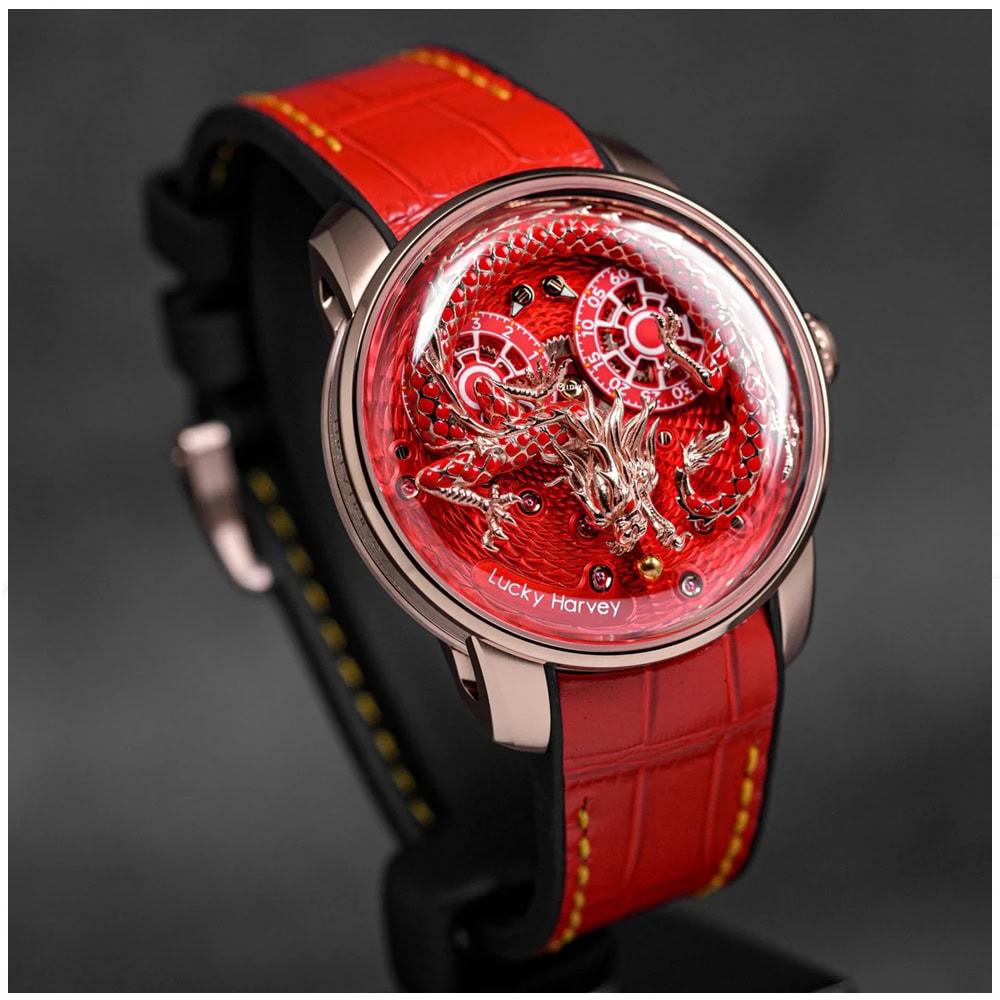 LUCKY HARVEY DRAGON RED AUTO LIMITED EDITION