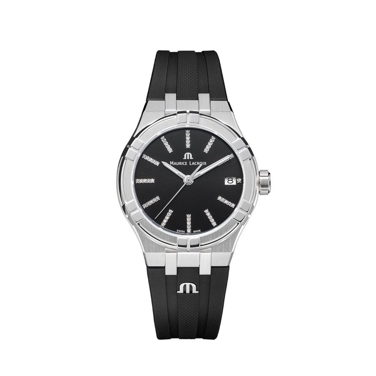 AIKON QUARTZ DATE 35MM AI1106-SS000-350-2