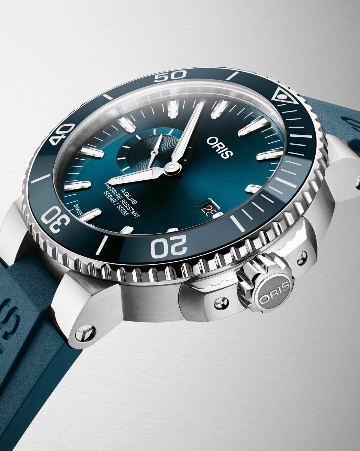 Oris Aquis Small Second Date 01 743 7733 4155-07 4 24 69EB - Image 3