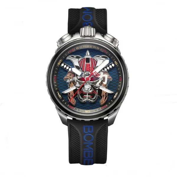 BOMBERG BOLT-68 SAMURAI BLUE BS45CHSS.071-2.12