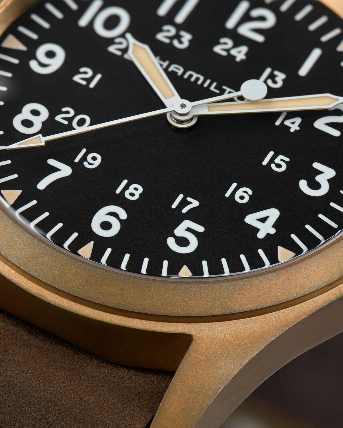 Hamilton Khaki Field Mechanical Bronze H69459530 - Image 3