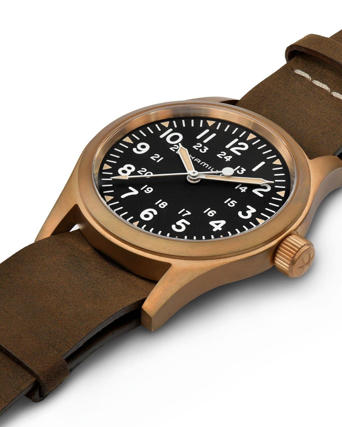 Hamilton Khaki Field Mechanical Bronze H69459530 - Image 4